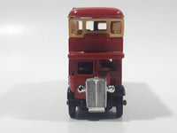 Lledo Days Gone DG 15 London Transport Vermouth Cinzano 1932 AEC Regent Double Decker Bus Red Die Cast Toy Car Vehicle