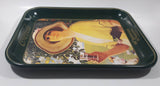 Vintage 1980 60th Anniversary of Coca-Cola in Vancouver 1920-1980 Yellow Dress Woman Official Tray