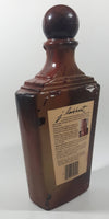 Vintage Jim Beam Kentucky Whisky Buck Deer 10 1/2" Tall Brown Amber Glass Decanter Bottle