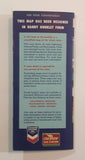 Vintage 1953 Chevron Gas Station Supreme Gasoline RPM Heavy Duty Motor Oil Washington Points Of Interest And Touring Map Foldout Paper Booklet