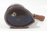 Vintage Giftcraft Tobacco Pipe Shaped Art Pottery Ceramic Ash Tray 6" Long