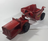 Vintage 1950s Structo Rocker Red Pressed Steel Toy Car Construction Equipment Vehicle