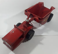 Vintage 1950s Structo Rocker Red Pressed Steel Toy Car Construction Equipment Vehicle