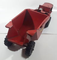 Vintage 1950s Structo Rocker Red Pressed Steel Toy Car Construction Equipment Vehicle