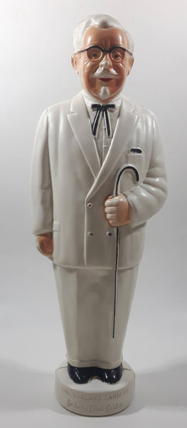 Vintage 1960s KFC Kentucy Fried Chicken Colonel Harland Sanders 13" Tall Plastic Coin Bank