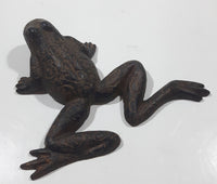 Vintage 4 1/2" x 5 1/8" Cast Iron Metal Frog