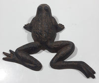 Vintage 4 1/2" x 5 1/8" Cast Iron Metal Frog