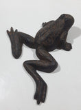 Vintage 4 1/2" x 5 1/8" Cast Iron Metal Frog