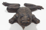 Vintage 4 1/2" x 5 1/8" Cast Iron Metal Frog