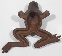 Vintage 4 1/2" x 5 1/8" Cast Iron Metal Frog