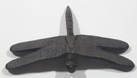 Vintage 4 1/8" x 5 3/8" Cast Iron Metal Dragonfly