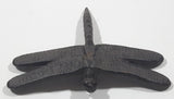 Vintage 4 1/8" x 5 3/8" Cast Iron Metal Dragonfly