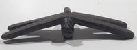 Vintage 4 1/8" x 5 3/8" Cast Iron Metal Dragonfly