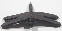 Vintage 4 1/8" x 5 3/8" Cast Iron Metal Dragonfly