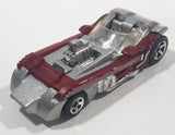 1996 Hot Wheels First Editions Twang Thang Metalflake Silver With Dark Red Guitars Die Cast Toy Car Vehicle