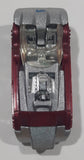 1996 Hot Wheels First Editions Twang Thang Metalflake Silver With Dark Red Guitars Die Cast Toy Car Vehicle