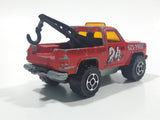 Majorette 24HR Service Depanneuse Tow Truck Red Die Cast Toy Car Vehicle