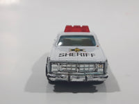 1980s Yatming Dodge Monaco Sheriff Highway Patrol 18 Police Cop White Black Die Cast Toy Car Emergency Rescue Vehicle