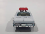 1980s Yatming Dodge Monaco Sheriff Highway Patrol 18 Police Cop White Black Die Cast Toy Car Emergency Rescue Vehicle