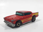 Vintage 1977 Hot Wheels Flying Colors '57 Chevy Red Die Cast Toy Classic Car Vehicle