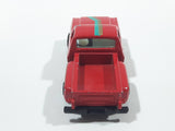 1980s Yatming Chevy Stepside Red Pickup Truck No. 1601 Die Cast Toy Car Vehicle - Made in China