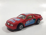 1980s Yatming Ford Thunderbird #33 Mr. Red No. 1033 Die Cast Toy Car Vehicle