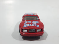 1980s Yatming Ford Thunderbird #33 Mr. Red No. 1033 Die Cast Toy Car Vehicle