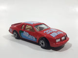 1980s Yatming Ford Thunderbird #33 Mr. Red No. 1033 Die Cast Toy Car Vehicle