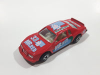 1980s Yatming Ford Thunderbird #33 Mr. Red No. 1033 Die Cast Toy Car Vehicle