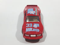 1980s Yatming Ford Thunderbird #33 Mr. Red No. 1033 Die Cast Toy Car Vehicle