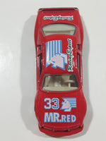 1980s Yatming Ford Thunderbird #33 Mr. Red No. 1033 Die Cast Toy Car Vehicle