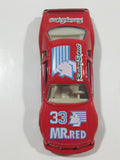 1980s Yatming Ford Thunderbird #33 Mr. Red No. 1033 Die Cast Toy Car Vehicle