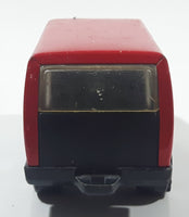 Vintage 1979 Tonka Cargo Van Red and Black Pressed Steel and Plastic Toy Car Vehicle Made in Hong Kong