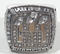 2008 NFL Football Super Bowl XLII Arizona World Champions New York Giants Eli Manning #10 Replica Ring