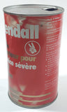 Vintage Kendall Dual Action Heavy Duty S.A.E. 20-20W Motor Oil 1 Quart 1.14 Litre Metal Can