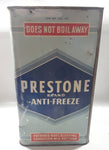 Vintage Prestone Brand Anti-Freeze One Imperial Gallon Metal Can - Canada