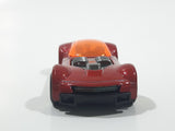 2012 Hot Wheels Ballistik Metallic Red Die Cast Toy Car Vehicle