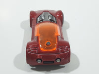 2012 Hot Wheels Ballistik Metallic Red Die Cast Toy Car Vehicle