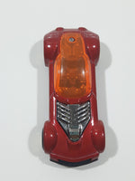 2012 Hot Wheels Ballistik Metallic Red Die Cast Toy Car Vehicle