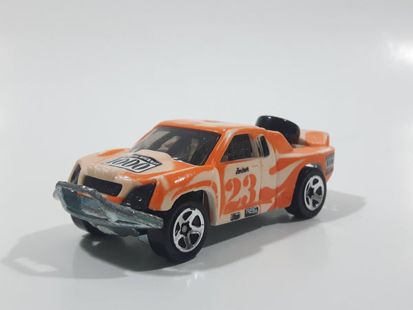 2009 Hot Wheels Color Shifters Off Track Baja Truck Yellow White Orange Die Cast Toy Car Vehicle