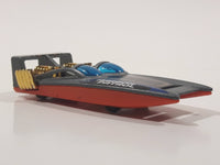 2011 Hot Wheels HW City Works H2GO Harbor Patrol Grey Die Cast Toy Speed Boat Watercraft Vehicle