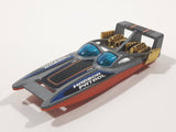 2011 Hot Wheels HW City Works H2GO Harbor Patrol Grey Die Cast Toy Speed Boat Watercraft Vehicle