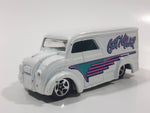 1998 Hot Wheels First Editions Dairy Delivery Truck White Die Cast Toy Car Vehicle