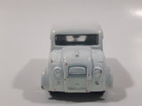 1998 Hot Wheels First Editions Dairy Delivery Truck White Die Cast Toy Car Vehicle