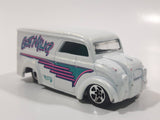 1998 Hot Wheels First Editions Dairy Delivery Truck White Die Cast Toy Car Vehicle