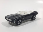 2006 Hot Wheels First Editions 69' Camaro Convertible Black Die Cast Toy Car Vehicle