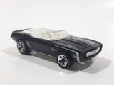 2006 Hot Wheels First Editions 69' Camaro Convertible Black Die Cast Toy Car Vehicle