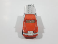 1996 Hot Wheels Tank Truck Unocal 76 Orange and Chrome Die Cast Toy Car Vehicle