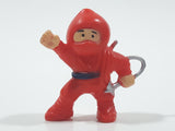 Soma Red Ninja Character 1 3/4" Tall Toy Figure