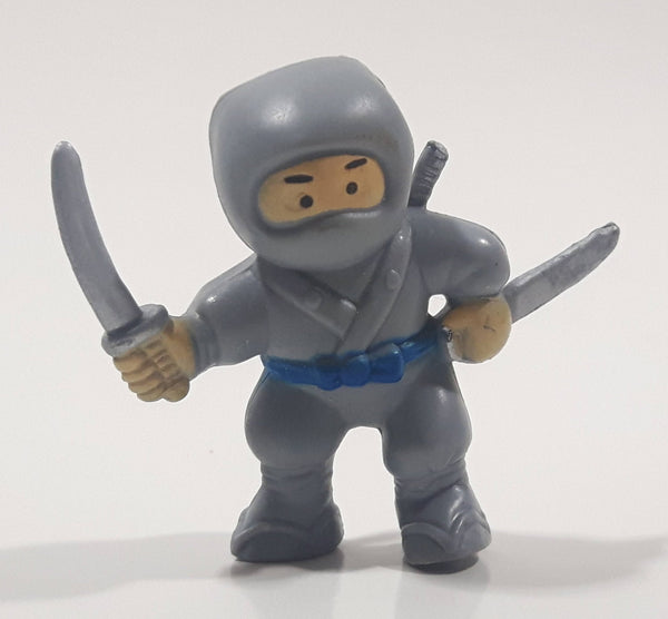 Soma Grey Ninja Character 1 3/4" Tall Toy Figure
